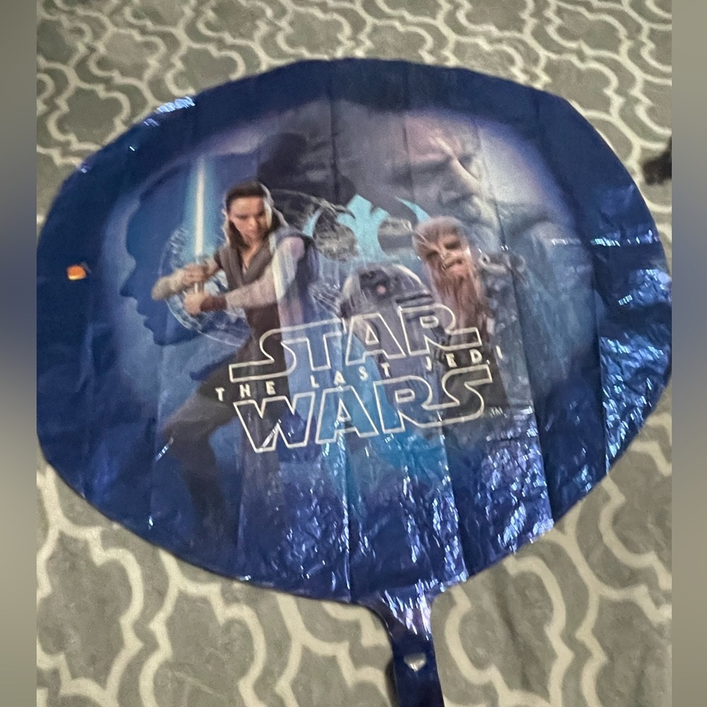 Star Wars the last Jedi giant helium balloon 30” new # 2332